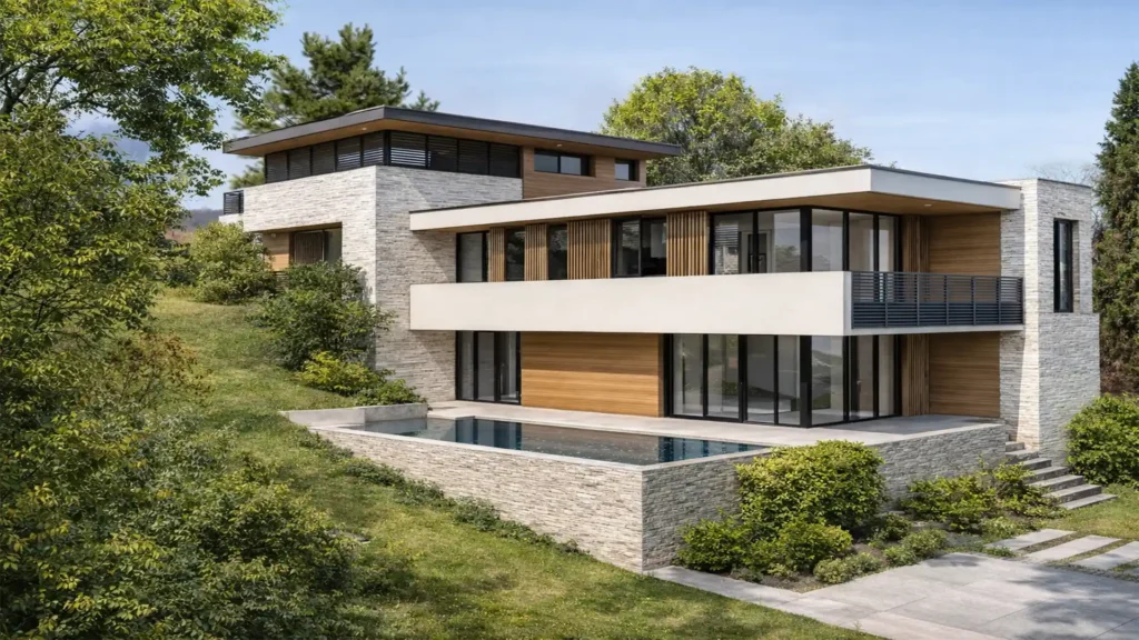 KGA ARCHITECTURE habitat neuf villa CM 1