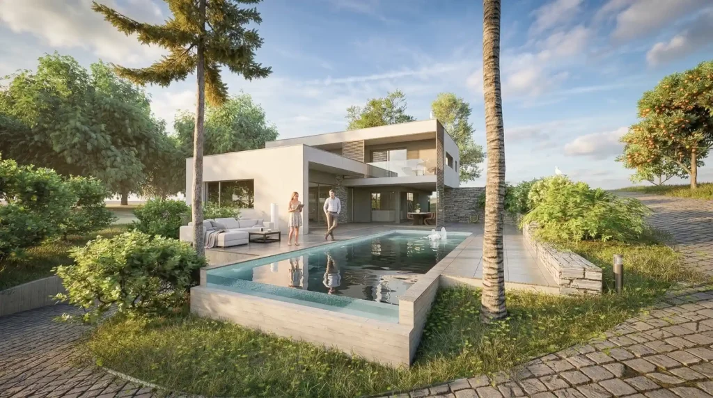 KGA ARCHITECTURE habitat neuf villa DR 1