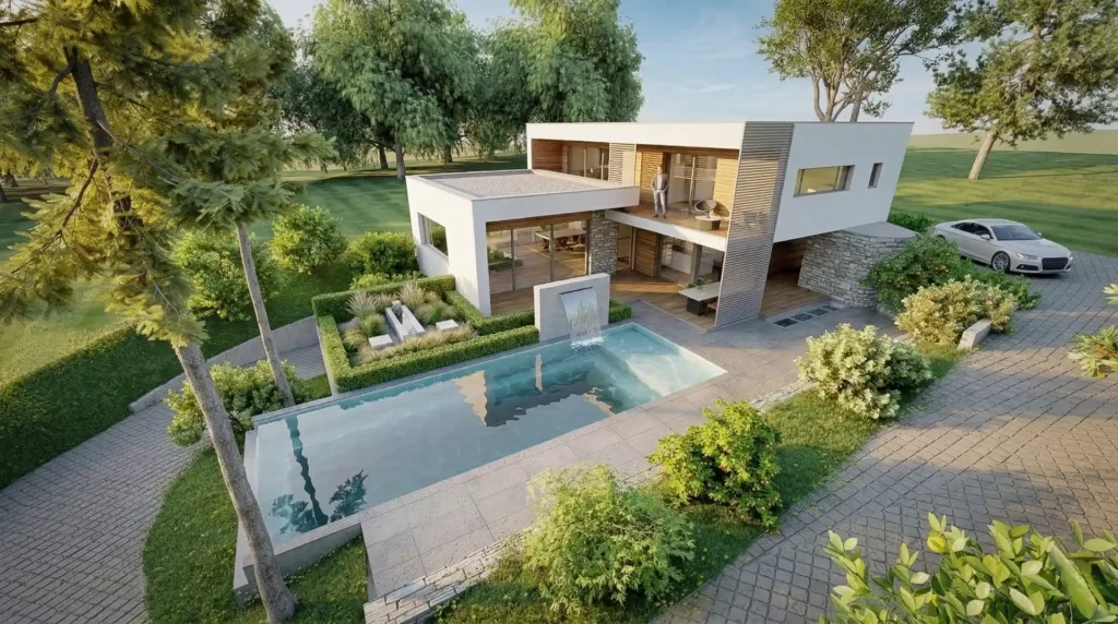 KGA ARCHITECTURE habitat neuf villa DR 2