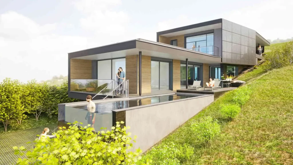 KGA ARCHITECTURE habitat neuf villa SO 3